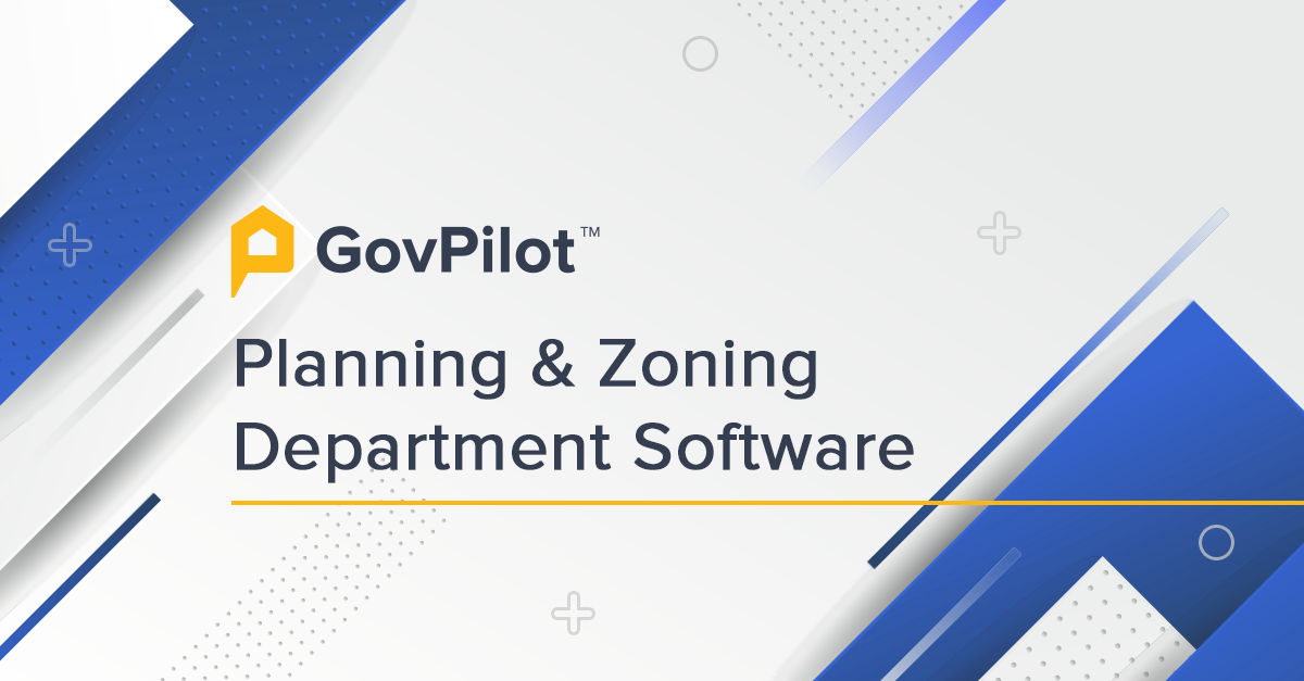 Planning & Zoning Department Software GovPilot